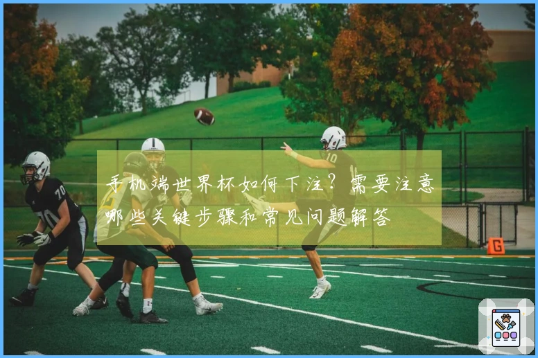 手机端世界杯如何下注？需要注意哪些关键步骤和常见问题解答