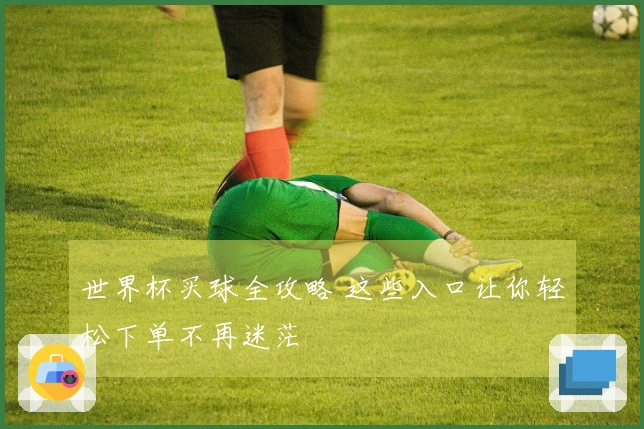 世界杯买球全攻略 这些入口让你轻松下单不再迷茫