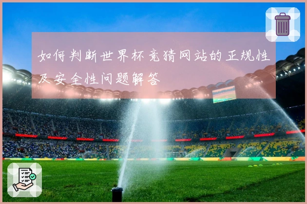 如何判断世界杯竞猜网站的正规性及安全性问题解答