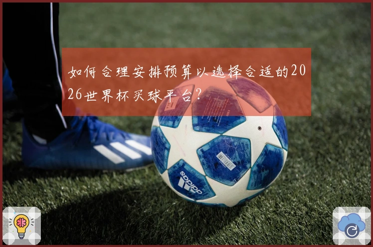 如何合理安排预算以选择合适的2026世界杯买球平台？